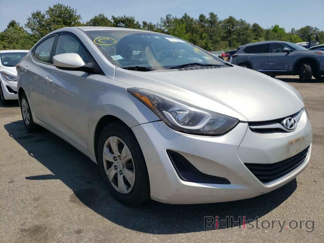 Photo 5NPDH4AE9GH737044 - HYUNDAI ELANTRA 2016