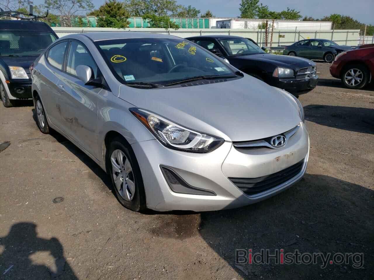 Photo 5NPDH4AEXGH673466 - HYUNDAI ELANTRA 2016