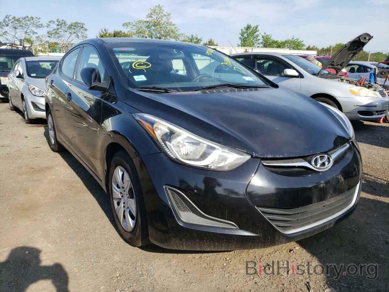 Photo 5NPDH4AE8GH785456 - HYUNDAI ELANTRA 2016