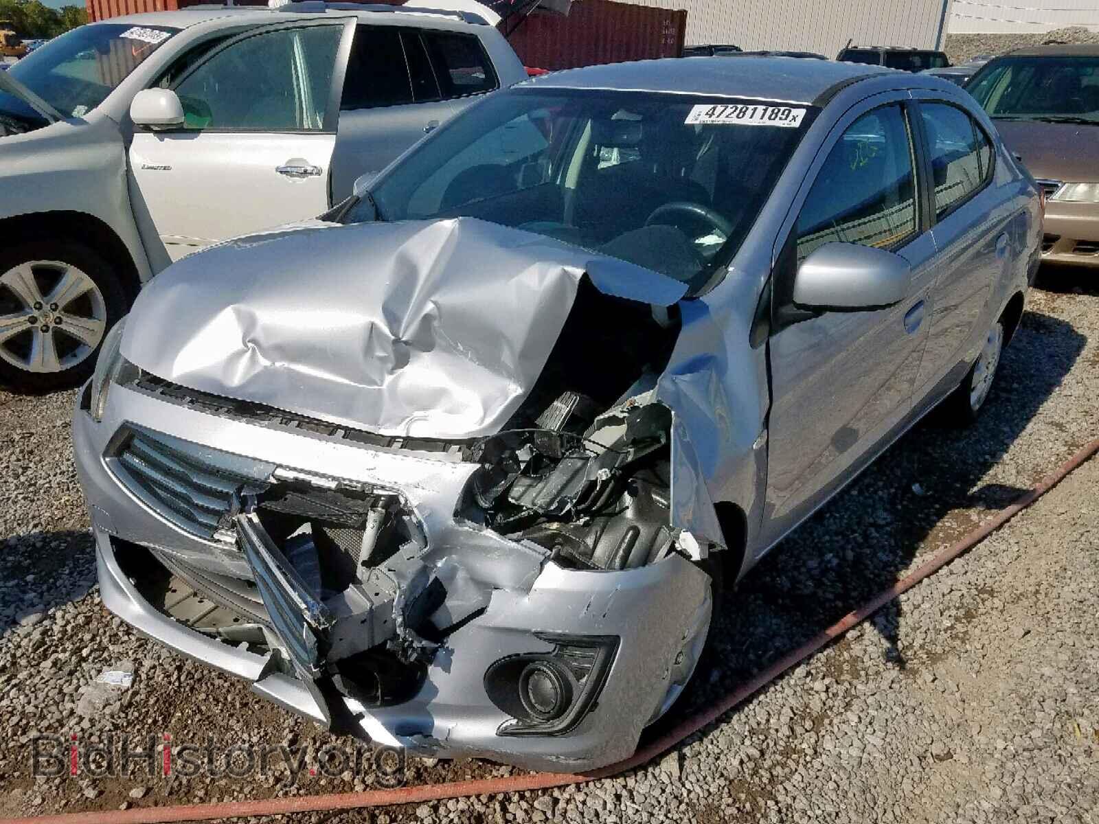 2017 MITSUBISHI MIRAGE - VIN: ML32F3FJ4HHF07835 - Фото 2