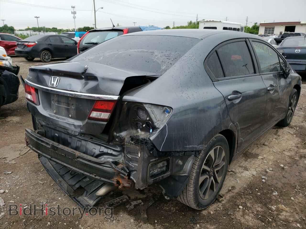 2013 HONDA CIVIC - VIN: 19XFB2F85DE099067 - Фото 4