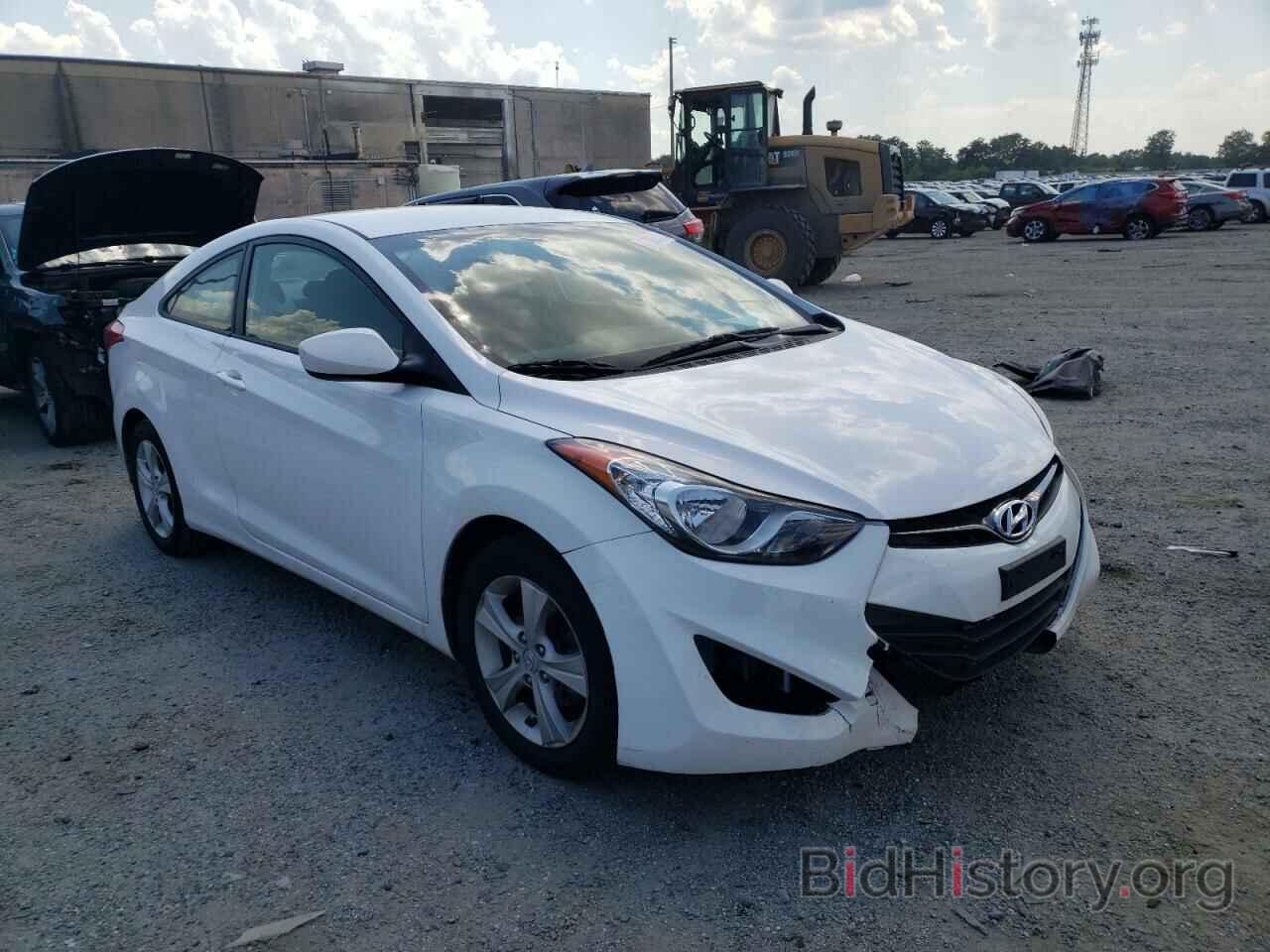 Photo KMHDH6AE6DU011375 - HYUNDAI ELANTRA 2013