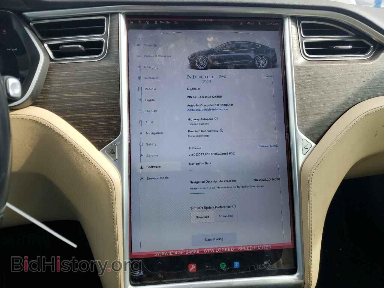 2016 TESLA MODEL S - VIN: 5YJSA1E14GF124569 - Photo 9