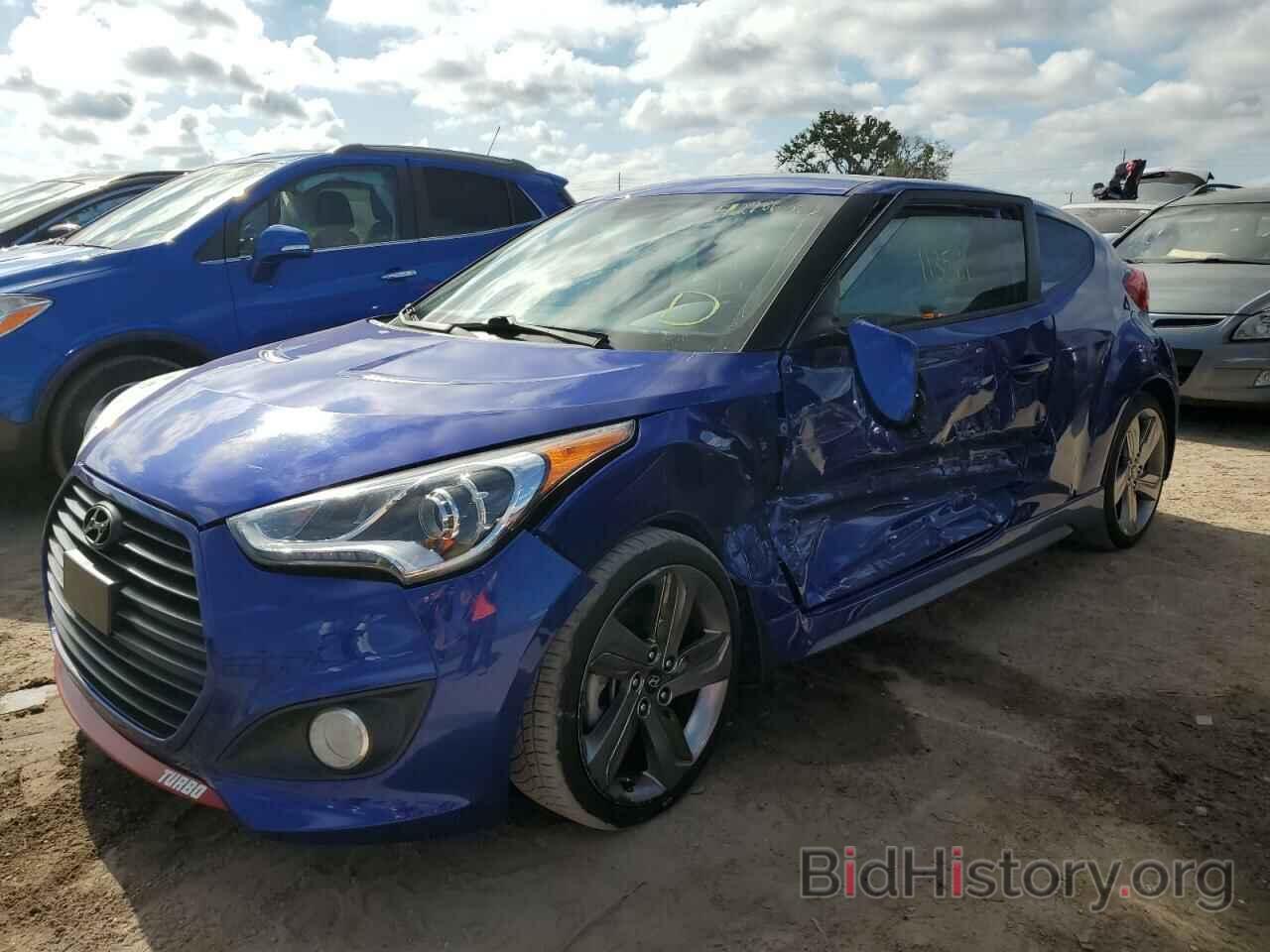 Фотография KMHTC6AE7EU203335 - HYUNDAI VELOSTER 2014