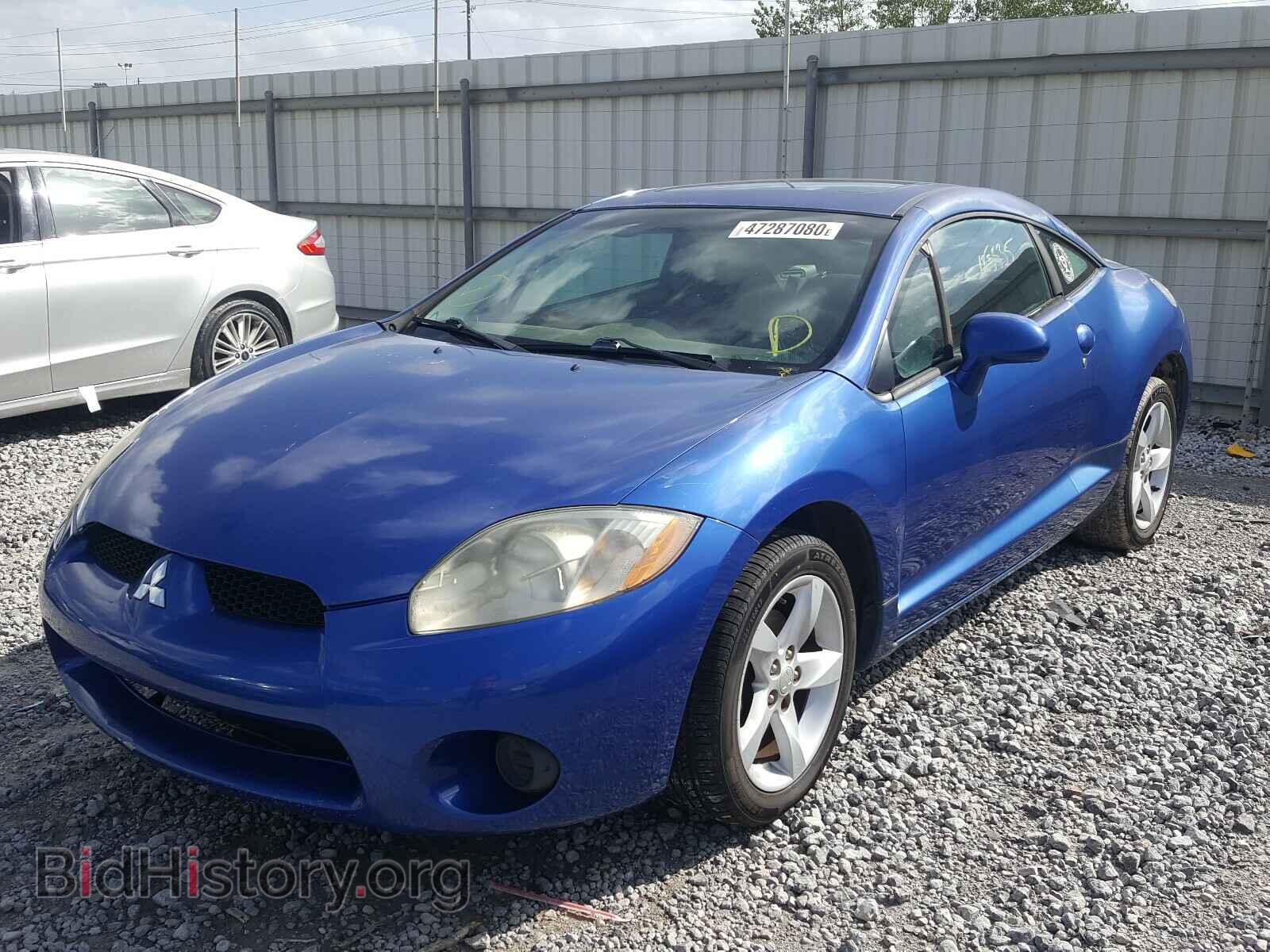 2006 MITSUBISHI ECLIPSE - VIN: 4A3AK24F76E033000 - Фото 2