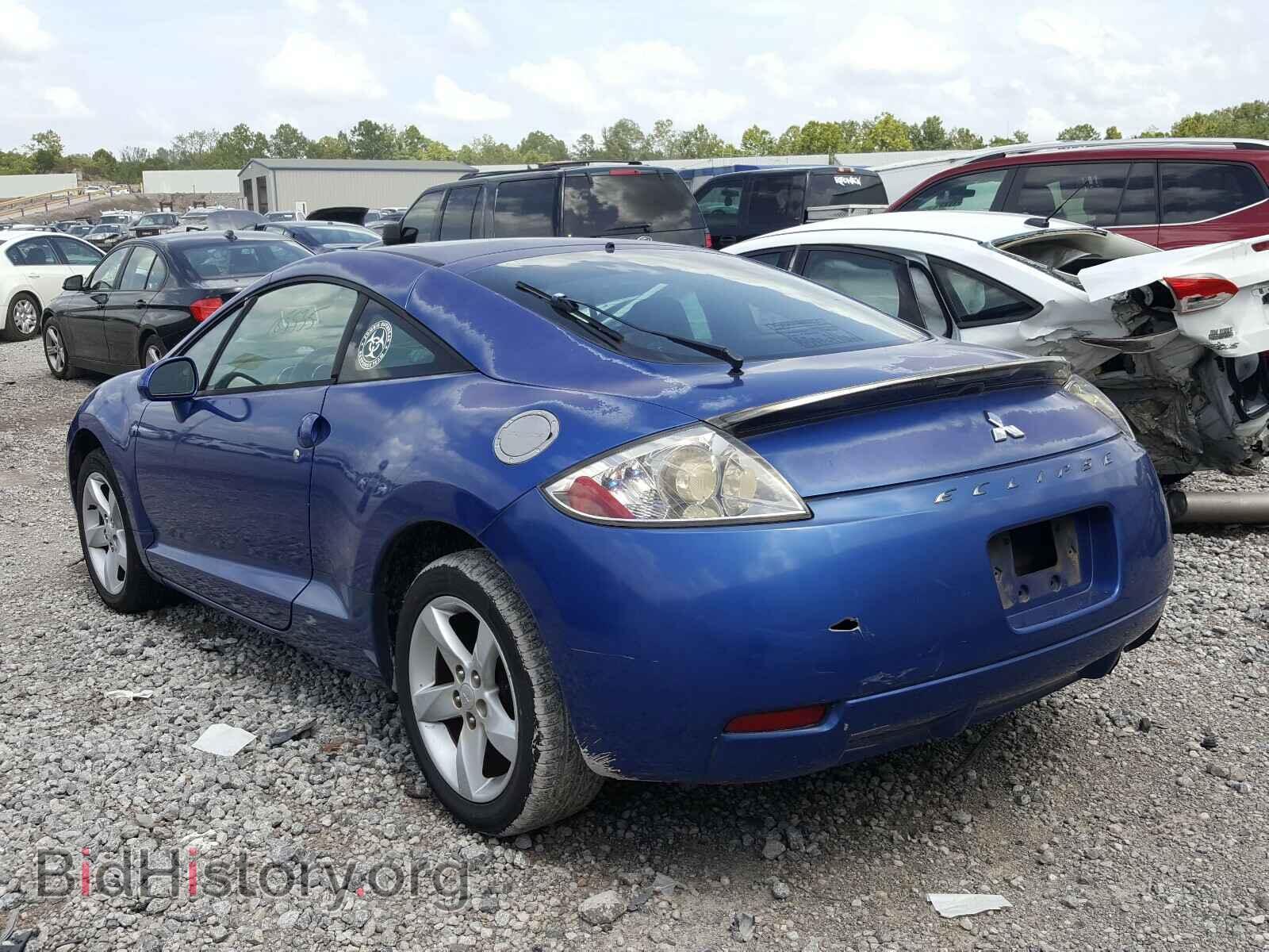 2006 MITSUBISHI ECLIPSE - VIN: 4A3AK24F76E033000 - Фото 3