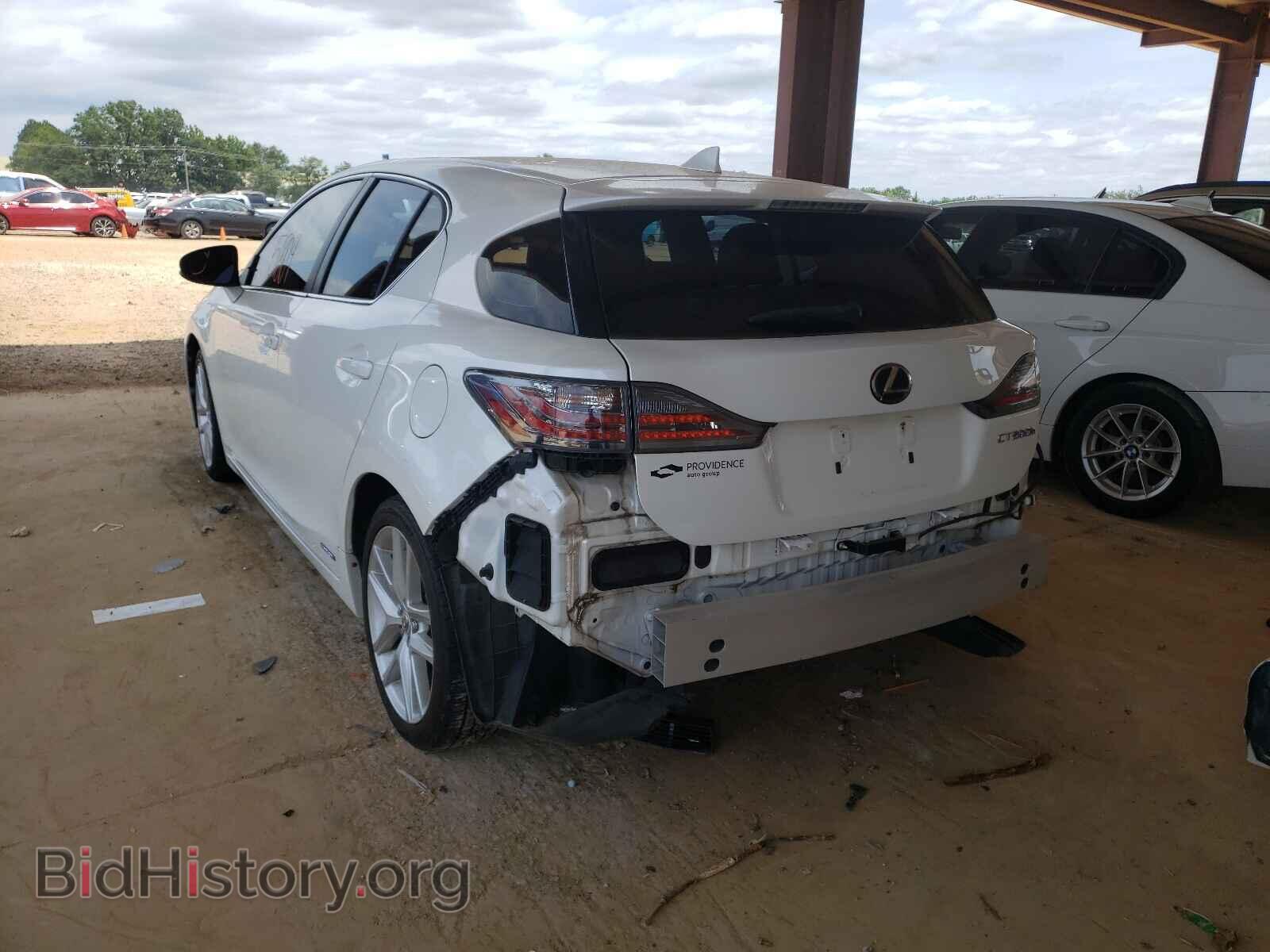 2014 LEXUS CT 200 - VIN: JTHKD5BH1E2208900 - Фото 3