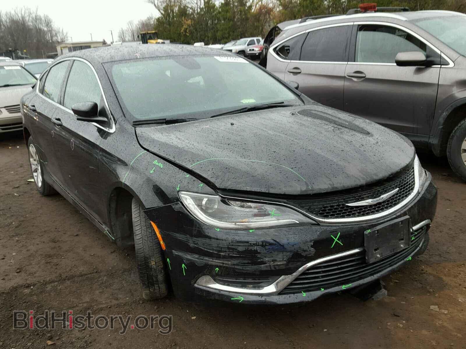 Photo 1C3CCCABXFN575552 - CHRYSLER 200 2015