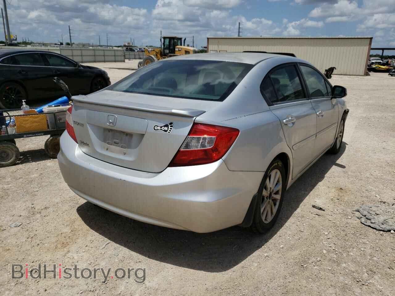 2012 HONDA CIVIC - VIN: 2HGFB2F86CH329655 - Фото 4