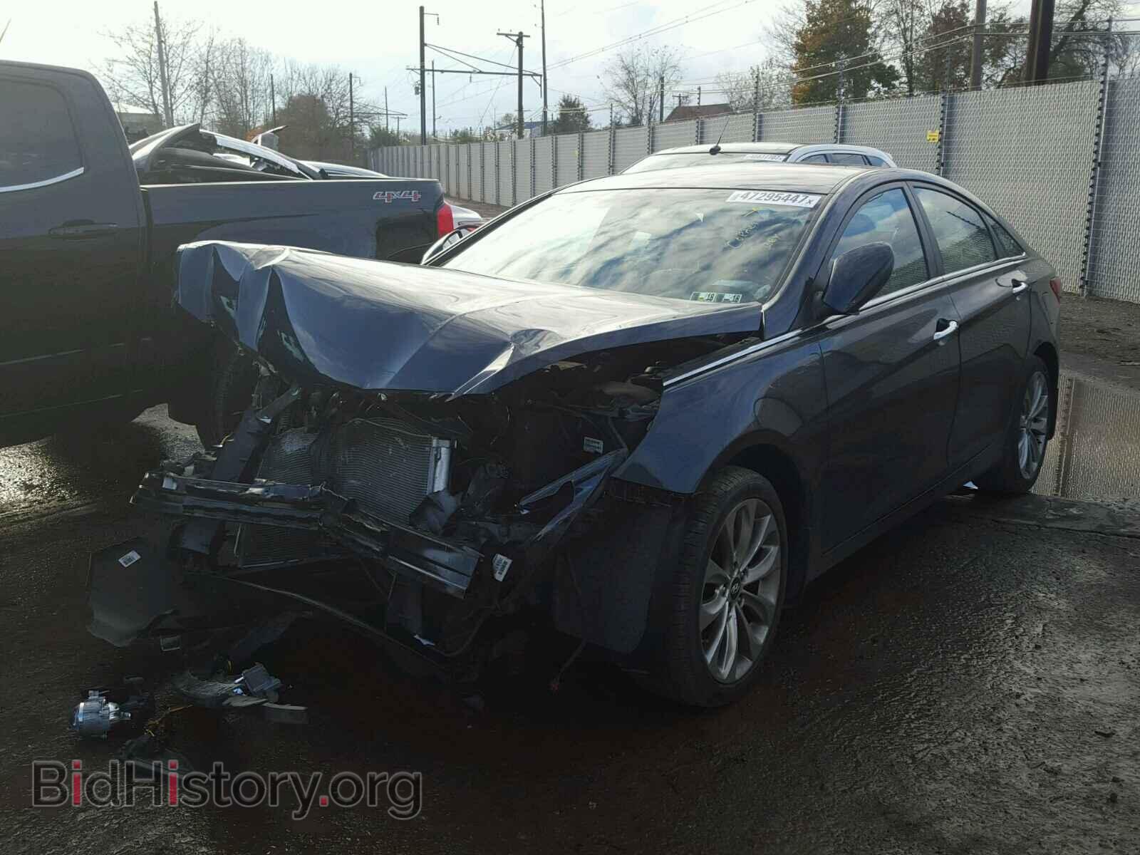 2012 HYUNDAI SONATA - VIN: 5NPEC4AC9CH466918 - Фото 2