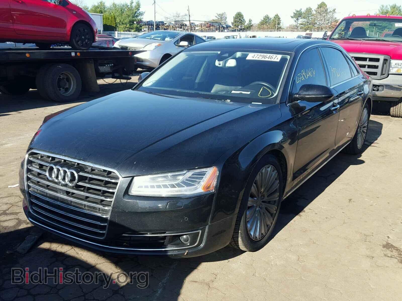 2015 AUDI A8 - VIN: WAU3MAFDXFN021769 - Фото 2