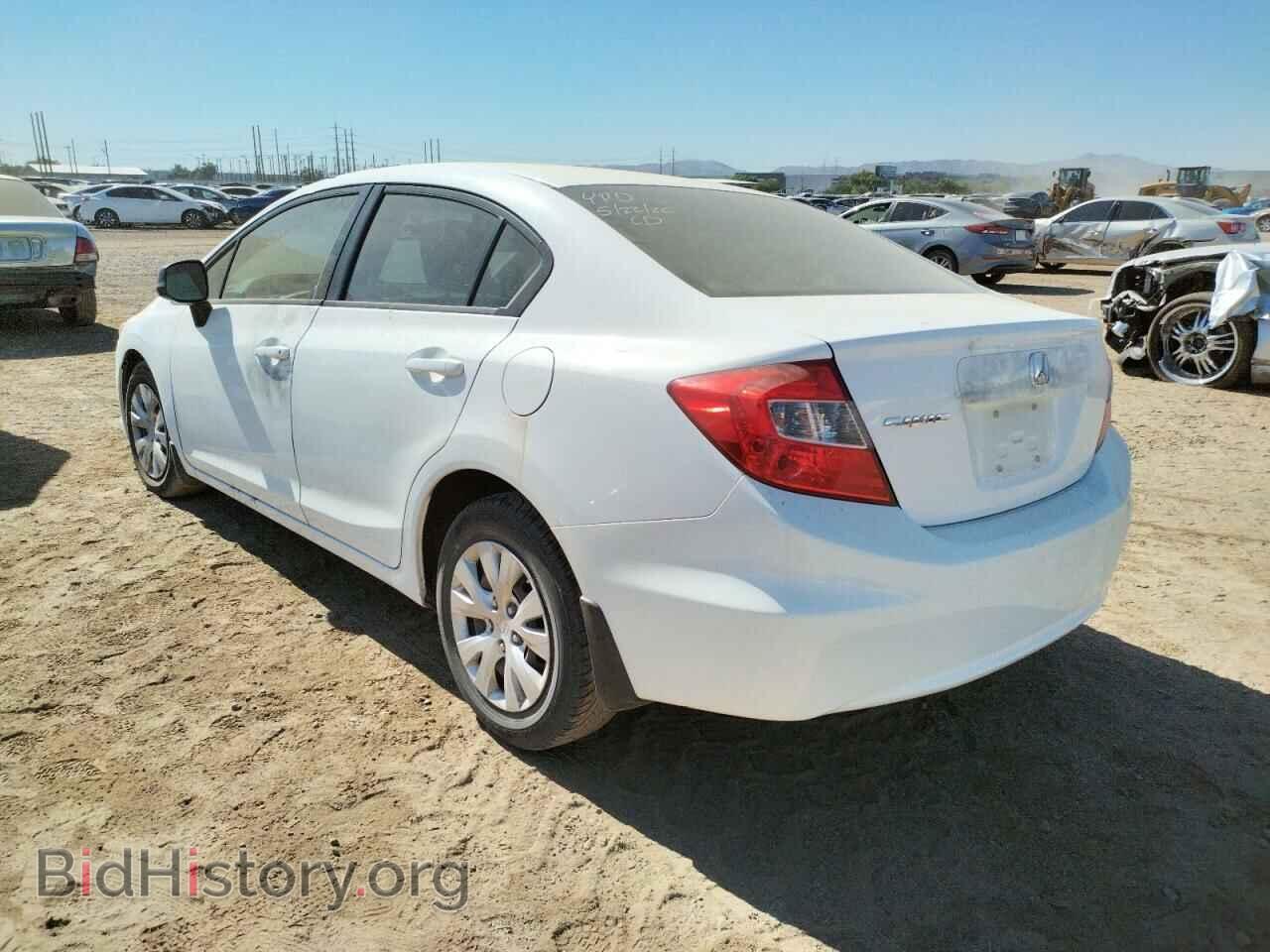2012 HONDA CIVIC - VIN: 19XFB2F55CE392424 - Фото 3
