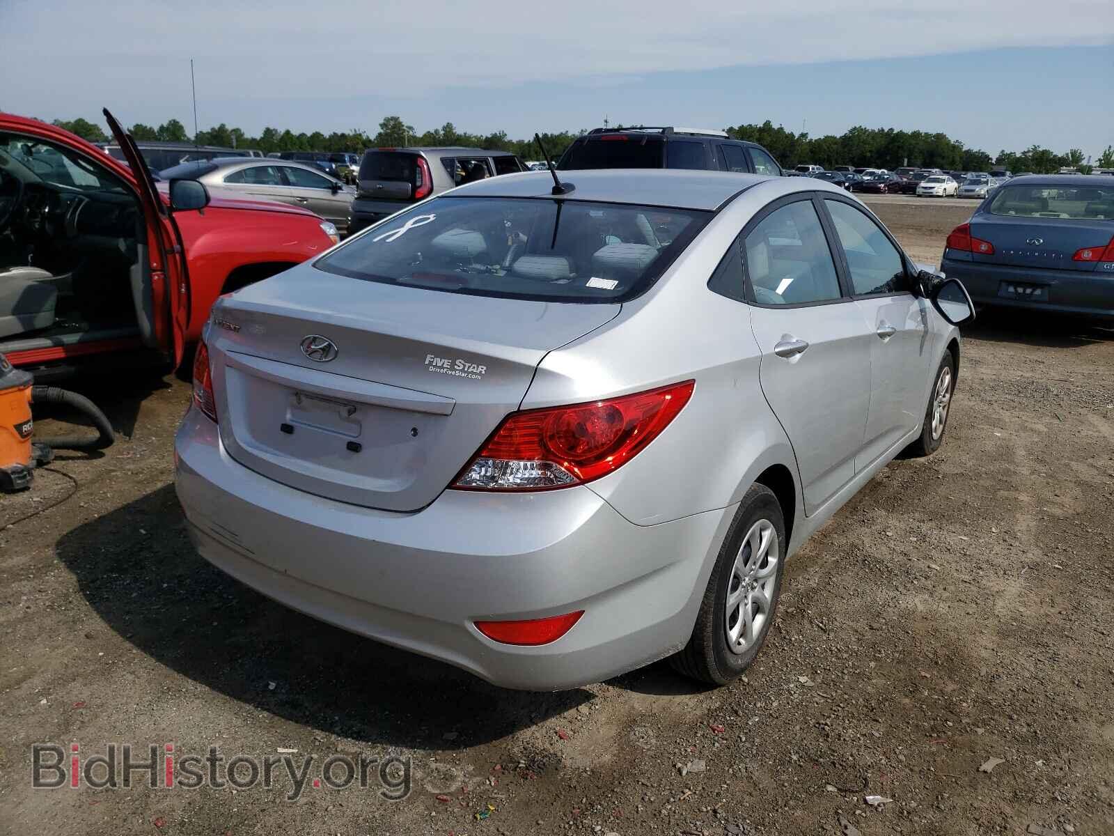 2013 HYUNDAI ACCENT - VIN: KMHCT4AE3DU302592 - Фото 4