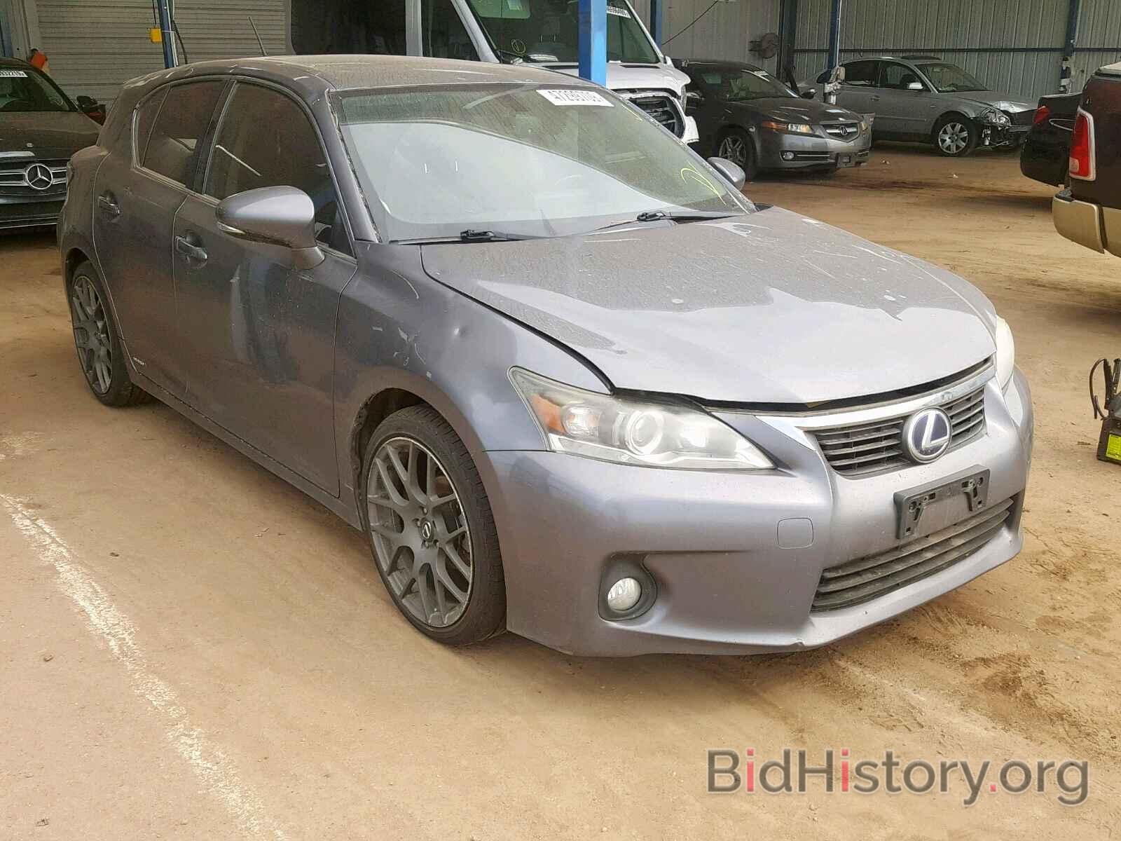 Photo JTHKD5BH1C2060129 - LEXUS CT 200 2012