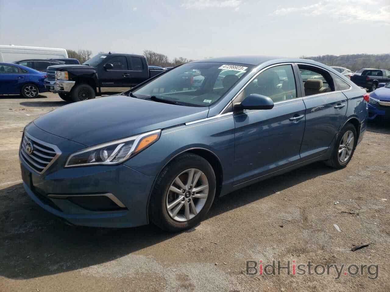 Фотография 5NPE24AF4GH302947 - HYUNDAI SONATA 2016