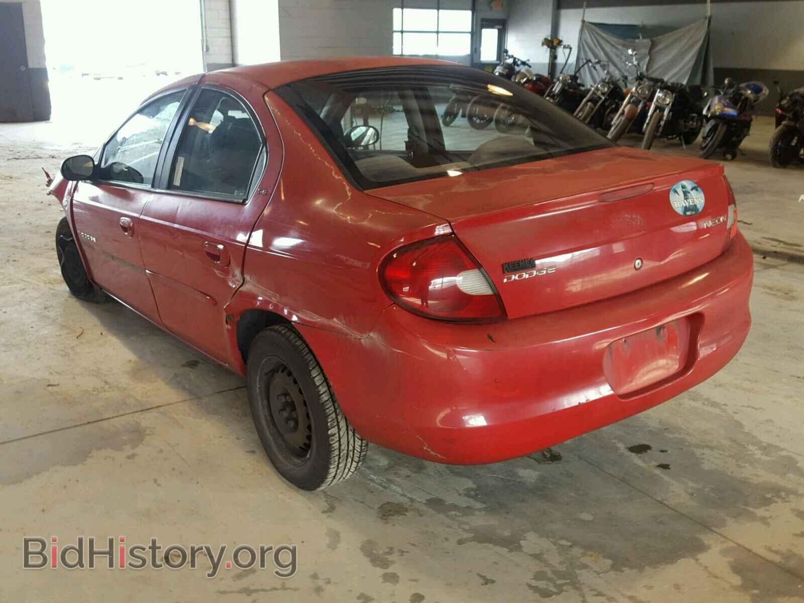 2001 DODGE NEON - VIN: 1B3ES46C11D284503 - Фото 3