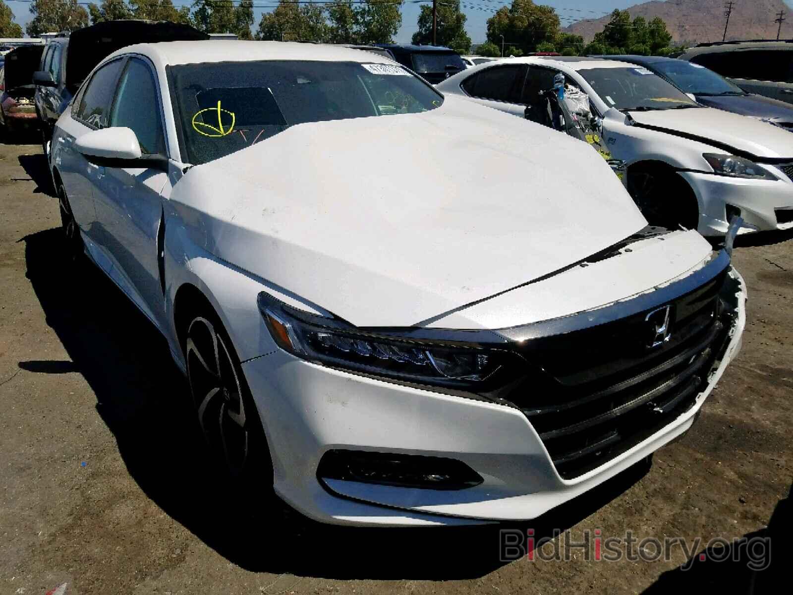 Photo 1HGCV1F3XJA245407 - HONDA ACCORD SPO 2018