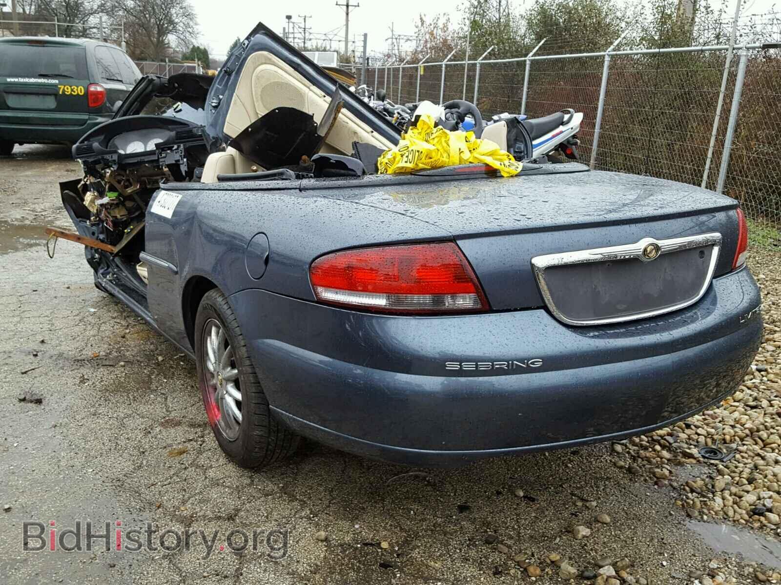 2001 CHRYSLER SEBRING - VIN: 1C3EL65U11N698896 - Фото 3