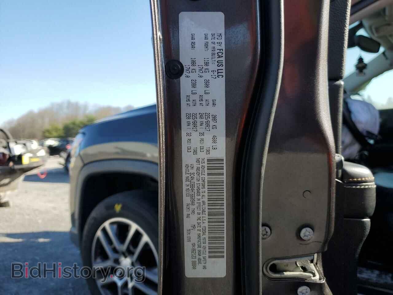 2017 JEEP COMPASS - VIN: 3C4NJDBB4HT660940 - Фото 13
