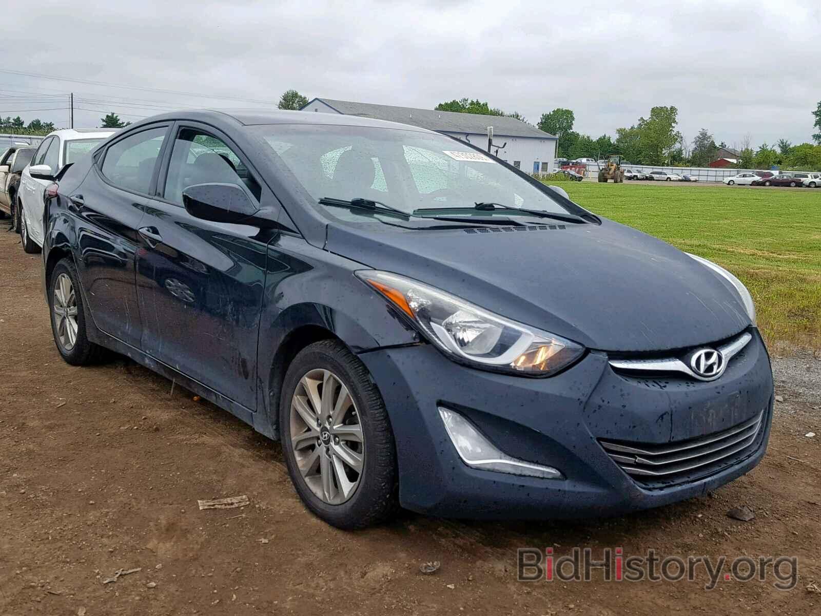 Photo 5NPDH4AE2EH533358 - HYUNDAI ELANTRA 2014