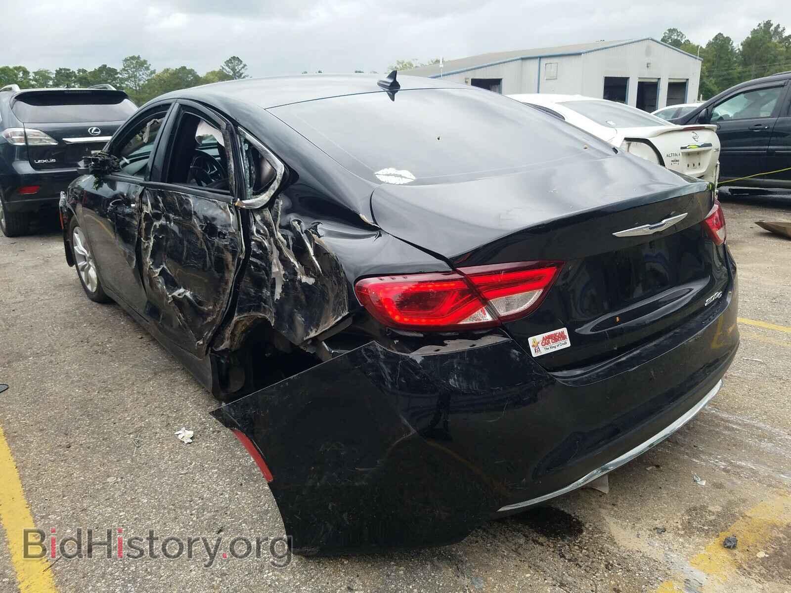 2015 CHRYSLER 200 - VIN: 1C3CCCCB9FN648178 - Фото 3