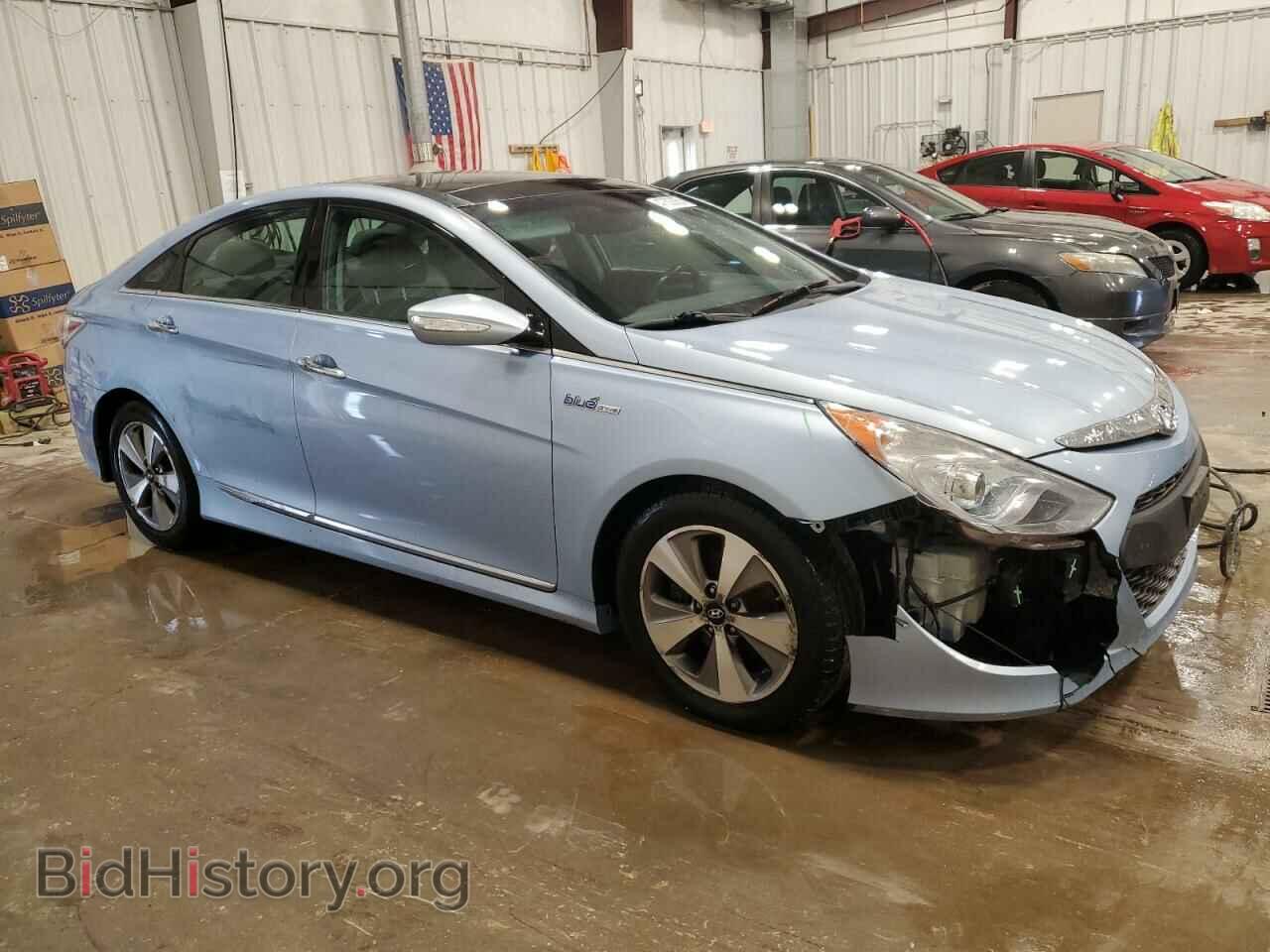 2011 HYUNDAI SONATA - VIN: KMHEC4A47BA006991 - Фото 4