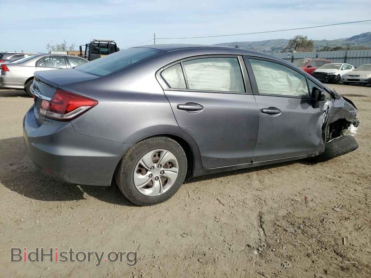 2014 HONDA CIVIC - VIN: 19XFB2F52EE224467 - Фото 3