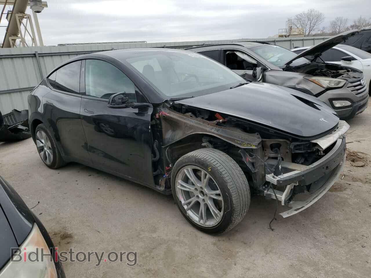 2024 TESLA MODEL Y - VIN: 7SAYGDEE4RF024829 - Фото 4