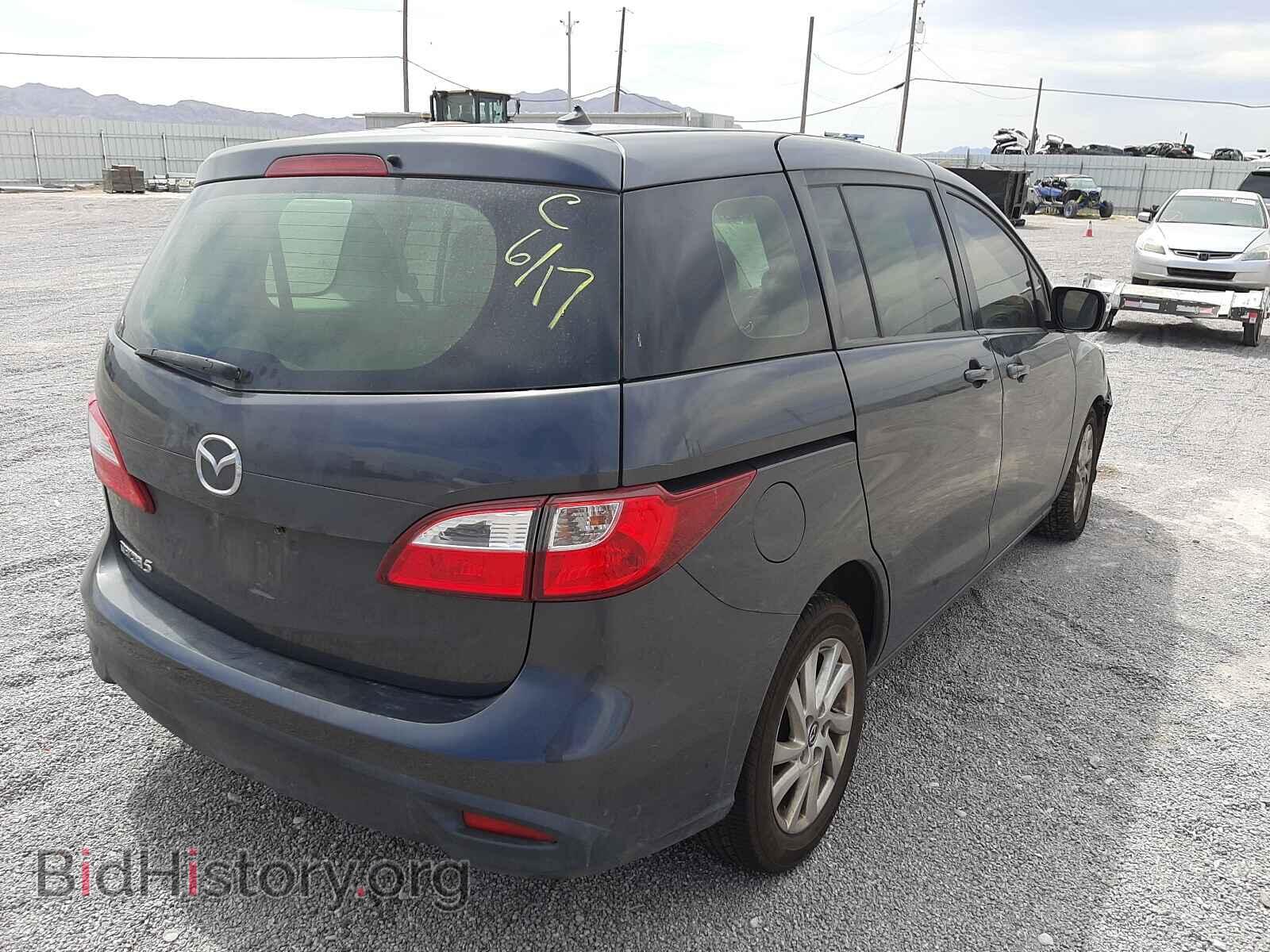 2013 MAZDA 5 - VIN: JM1CW2BL6D0154751 - Фото 4