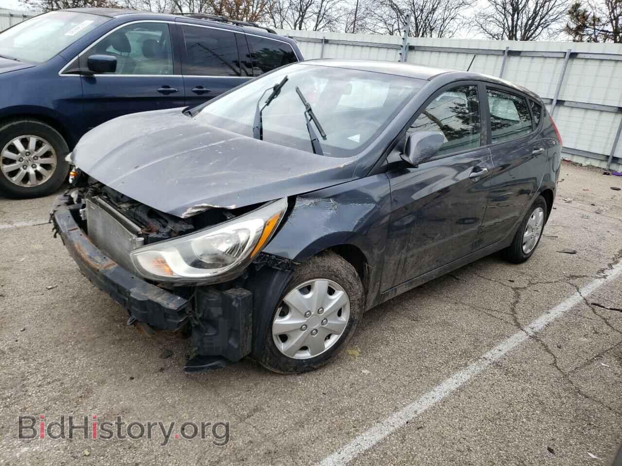 Photo KMHCT5AE2CU016382 - HYUNDAI ACCENT 2012