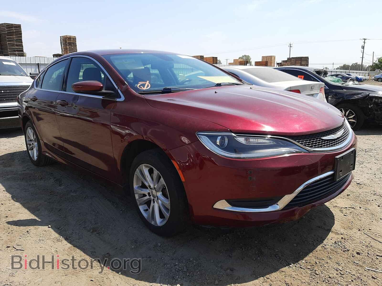 Photo 1C3CCCAB6FN722420 - CHRYSLER 200 2015