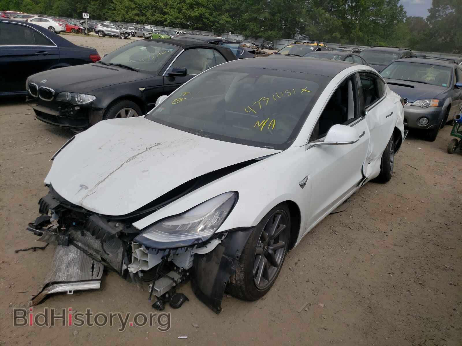 2019 TESLA MODEL 3 - VIN: 5YJ3E1EB2KF493893 - Photo 2