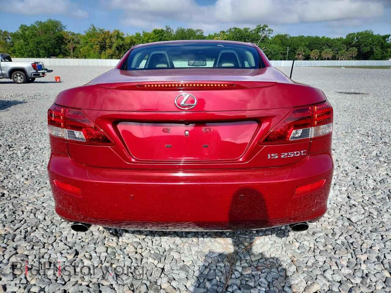 2012 LEXUS IS - VIN: JTHFF2C28C2526675 - Photo 6