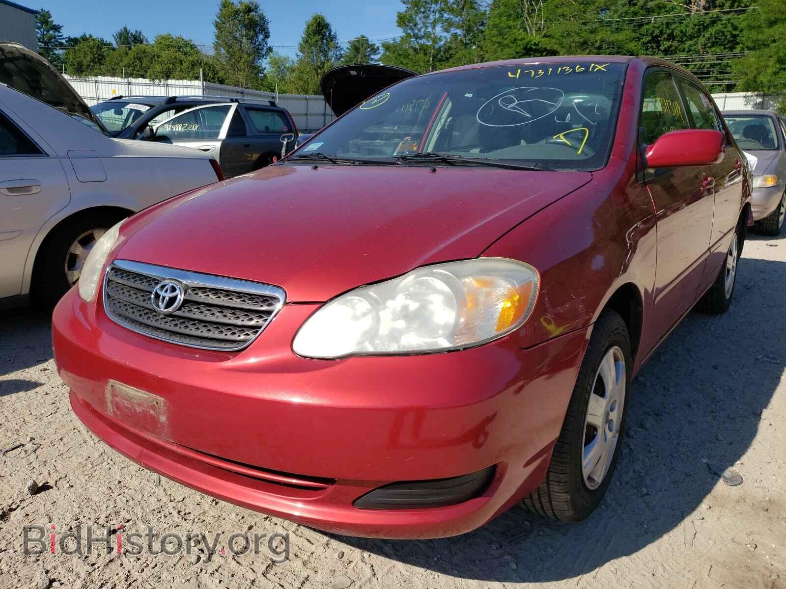 2008 TOYOTA COROLLA - VIN: 2T1BR32E38C857701 - Фото 2