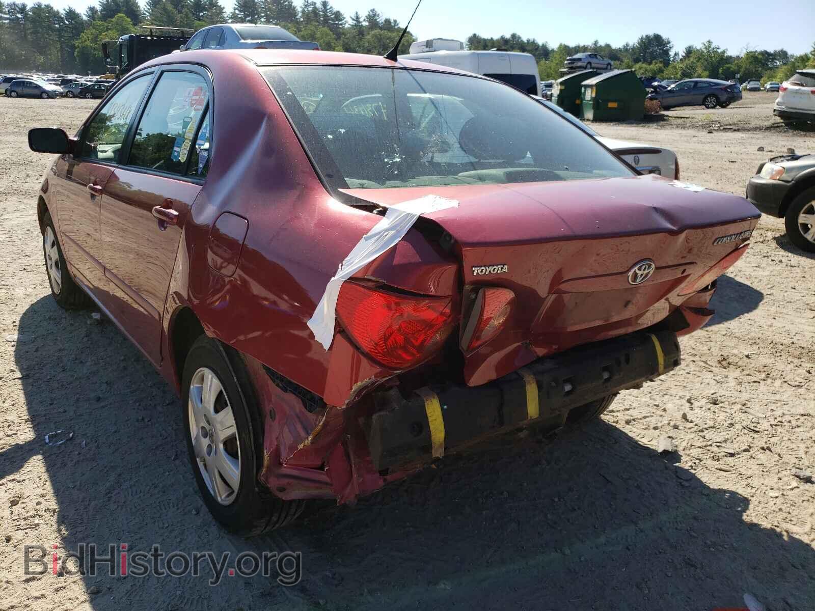2008 TOYOTA COROLLA - VIN: 2T1BR32E38C857701 - Фото 3