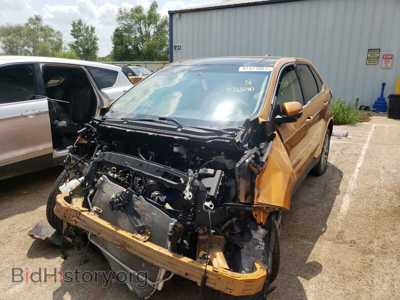 2016 FORD EDGE - VIN: 2FMPK4K96GBB92590 - Photo 2