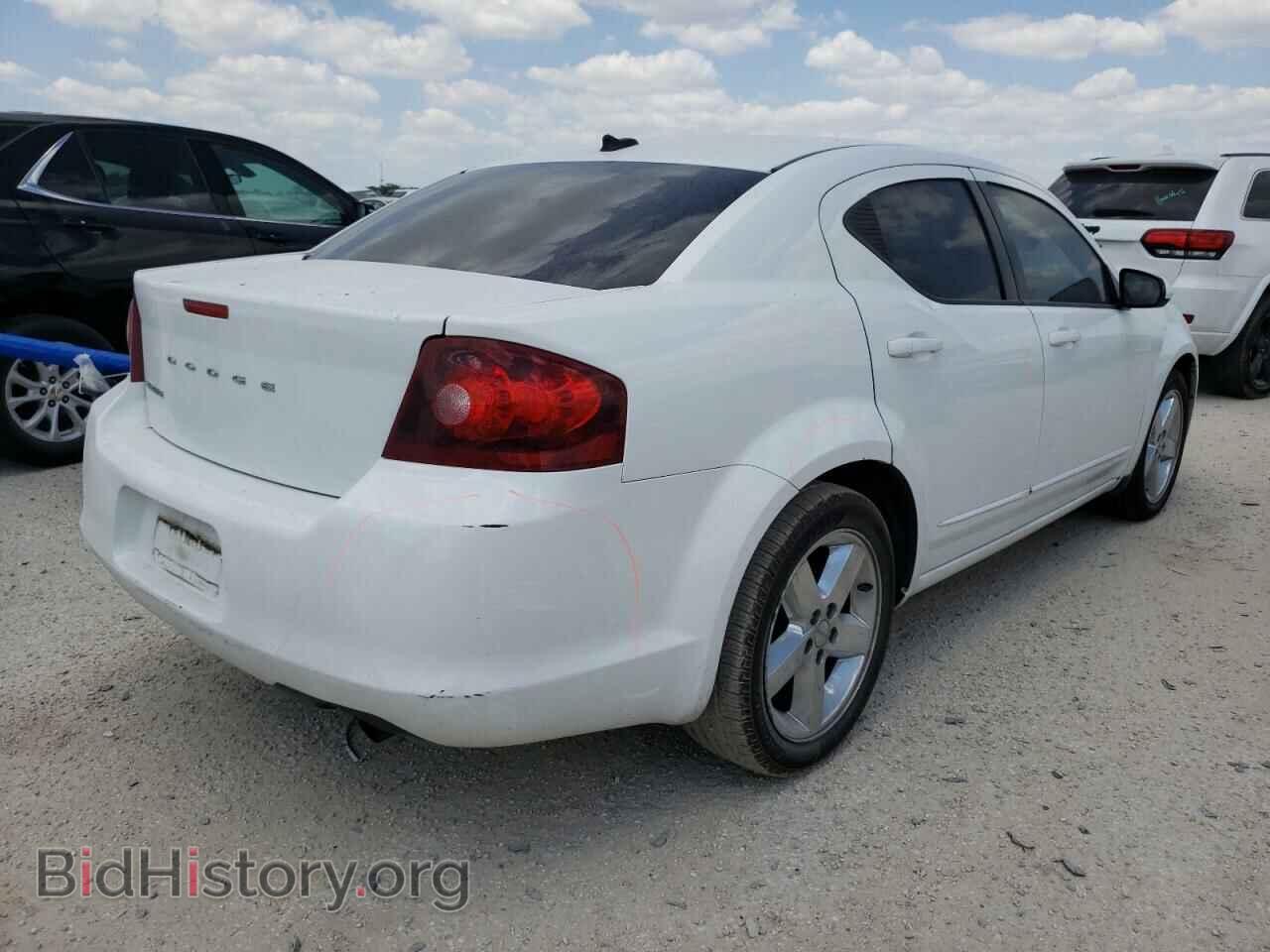 2011 DODGE AVENGER - VIN: 1B3BD1FBXBN557114 - Фото 4