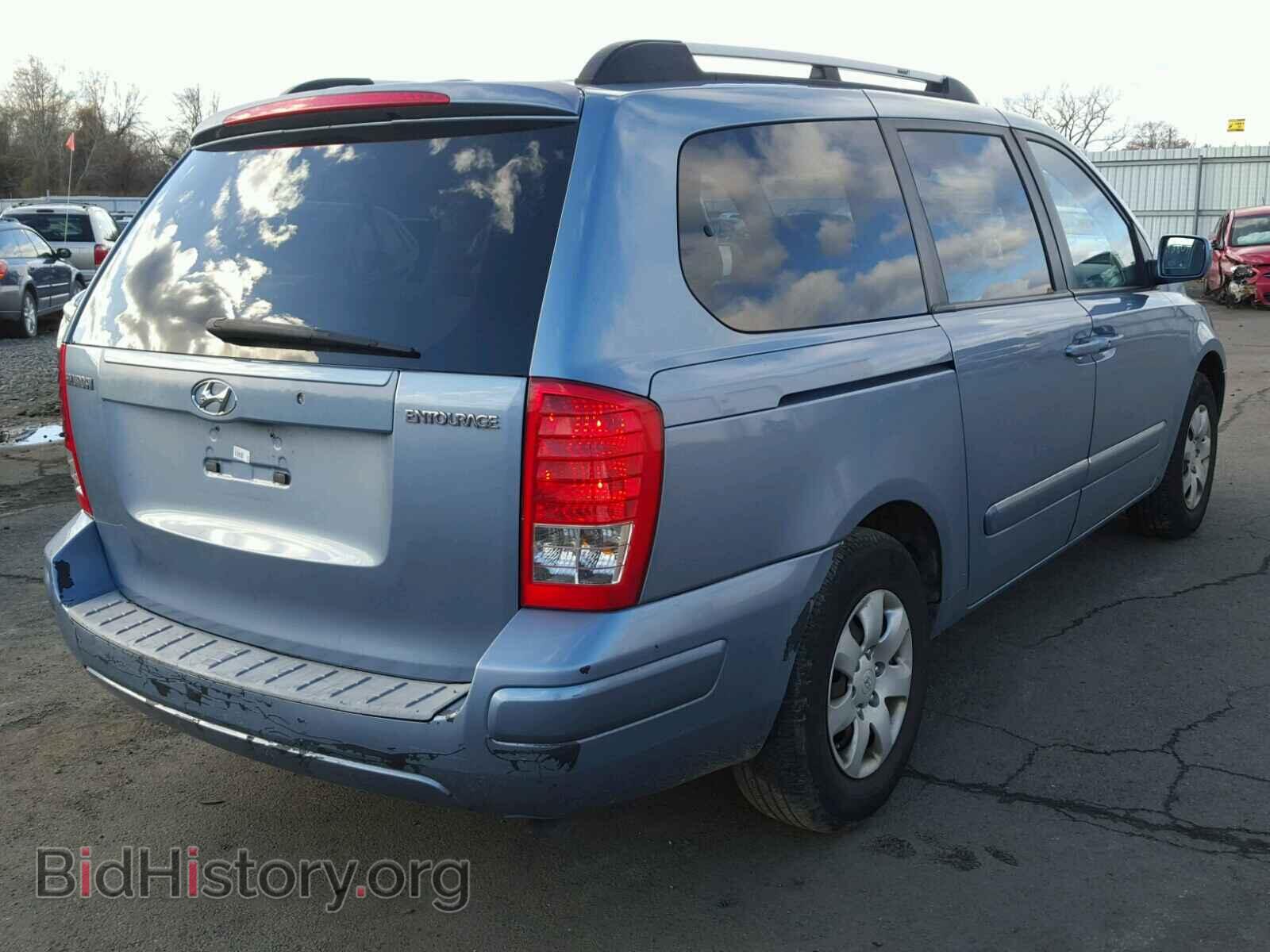 2007 HYUNDAI ENTOURAGE - VIN: KNDMC233476022925 - Фото 4
