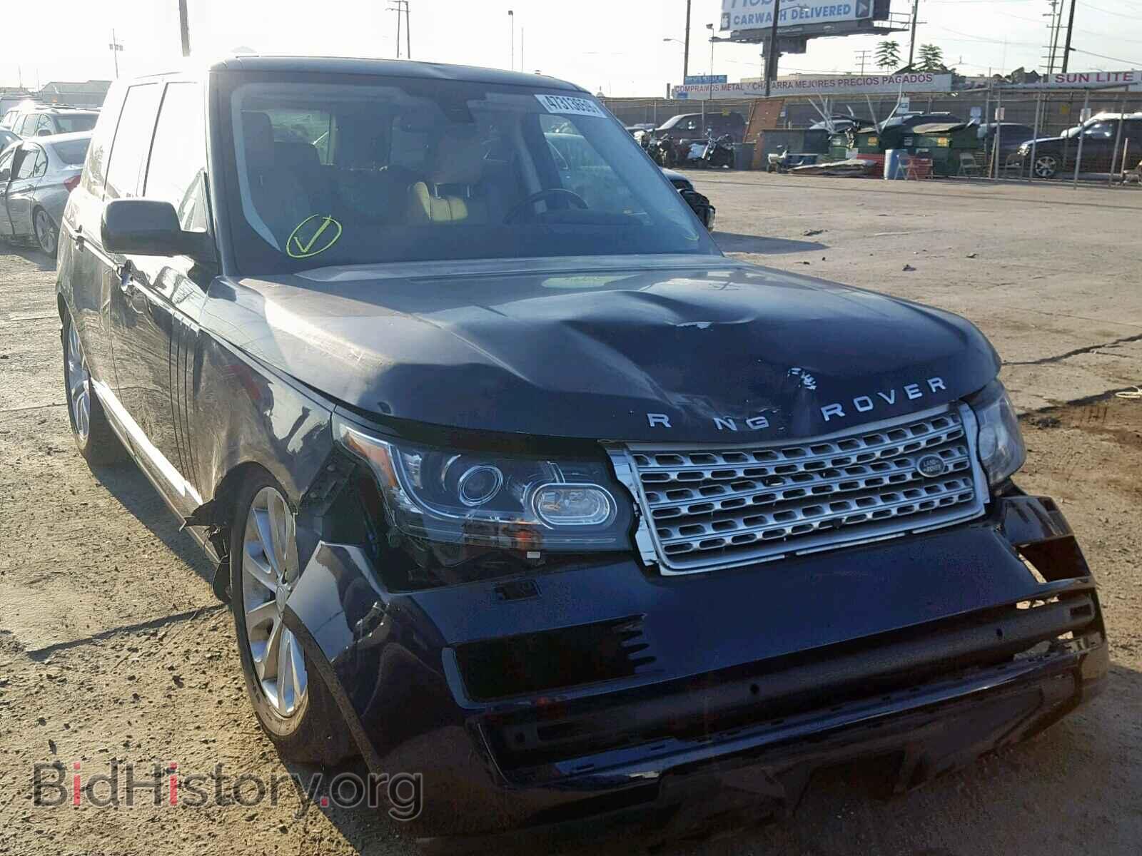 Photo SALGS2VF8FA234271 - LAND ROVER RANGE ROVE 2015