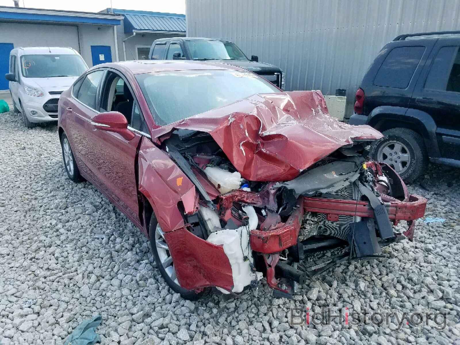 Photo 3FA6P0H78HR404558 - FORD FUSION SE 2017