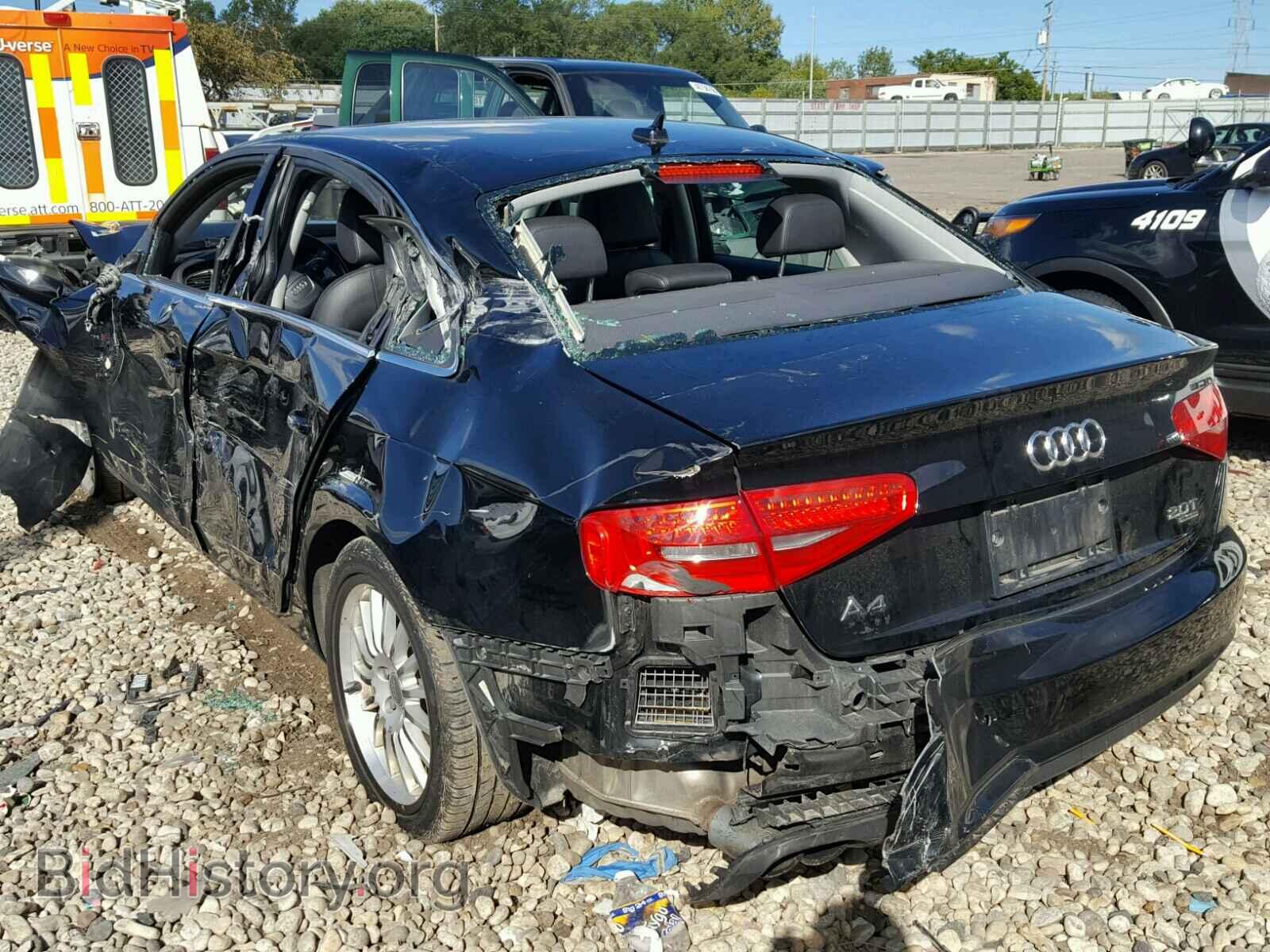 2013 AUDI A4 - VIN: WAUFFAFL8DN007610 - Фото 3