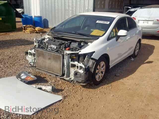 2012 HONDA CIVIC LX - VIN: 19XFB2F50CE336830 - Фото 2
