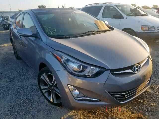 Photo KMHDH4AH6FU426374 - HYUNDAI ELANTRA 2015