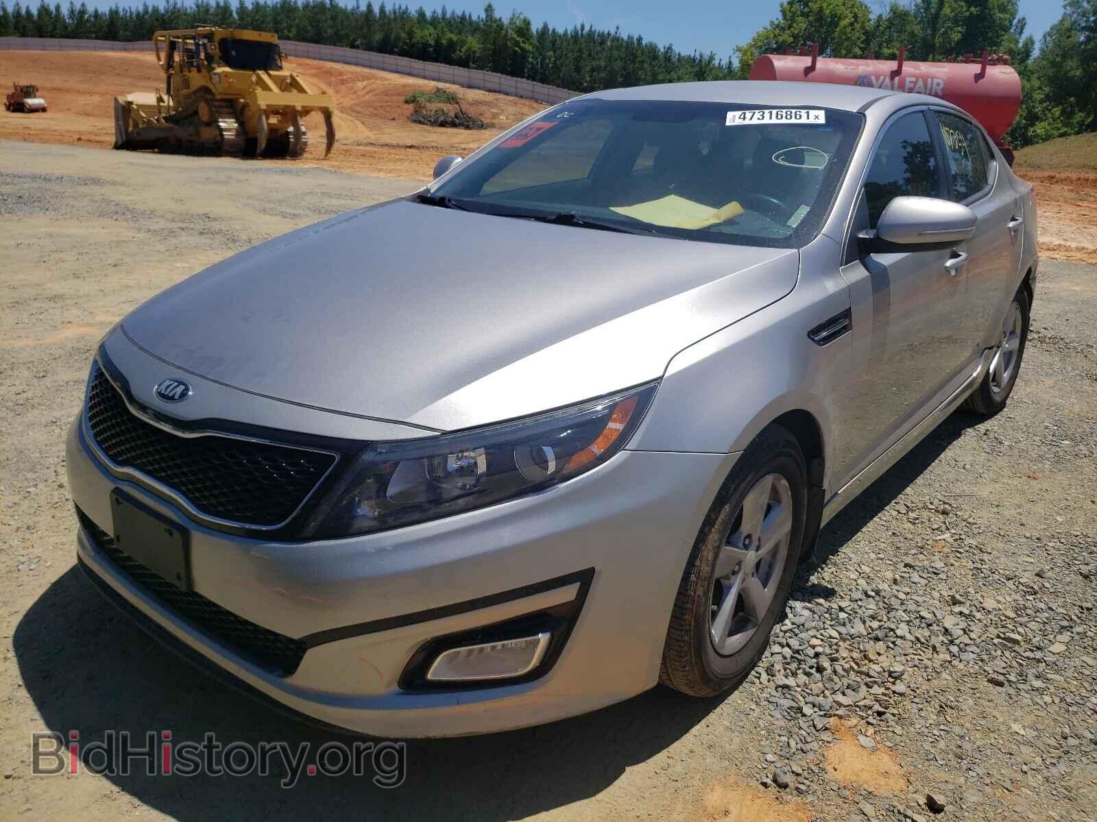 2015 KIA OPTIMA - VIN: 5XXGM4A77FG394075 - Photo 2