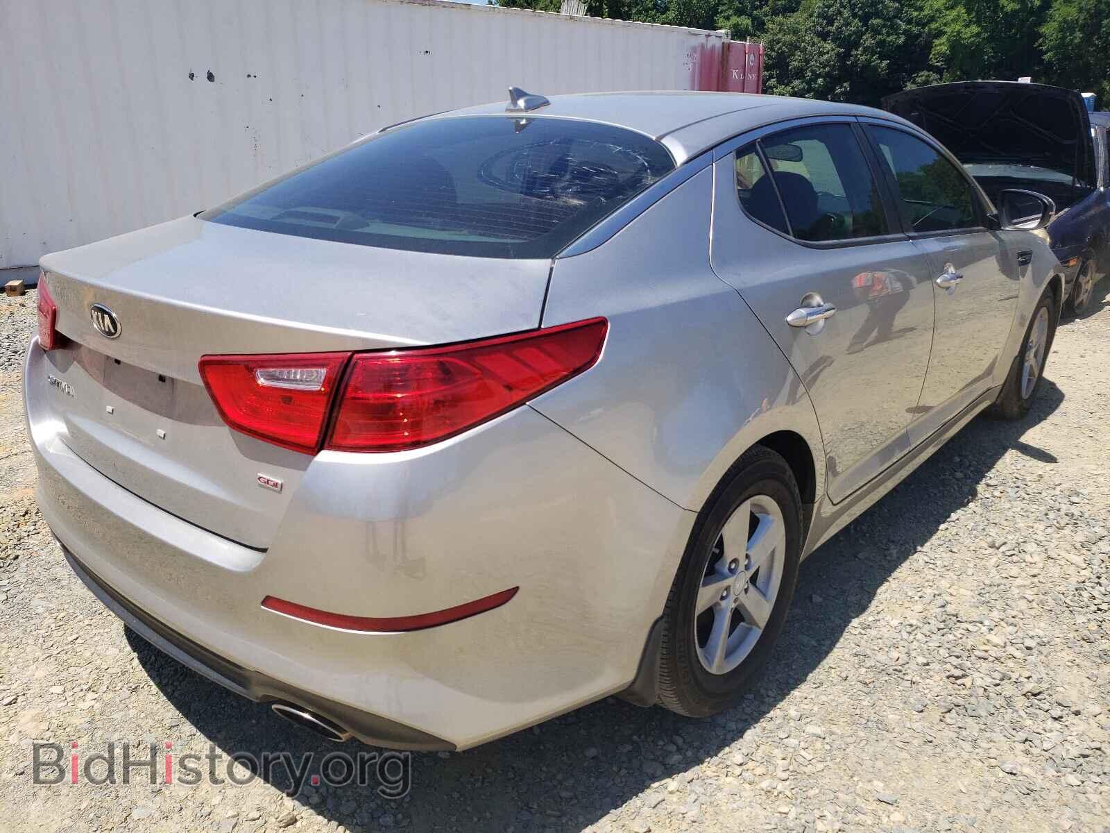 2015 KIA OPTIMA - VIN: 5XXGM4A77FG394075 - Photo 4