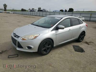 2014 Ford FOCUS SE, silver — VIN 1FADP3F20EL399768, Copart