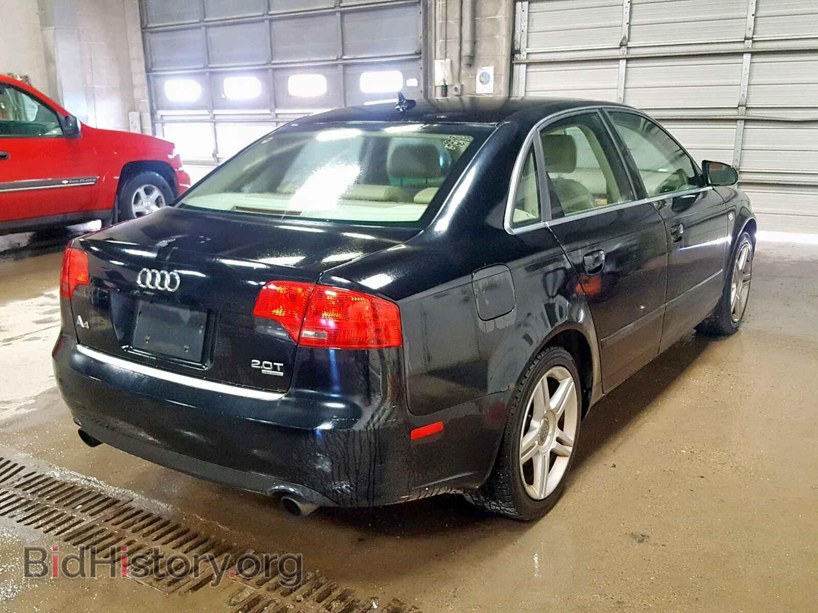 2007 AUDI A4 - VIN: WAUDF78E27A192404 - Фото 4