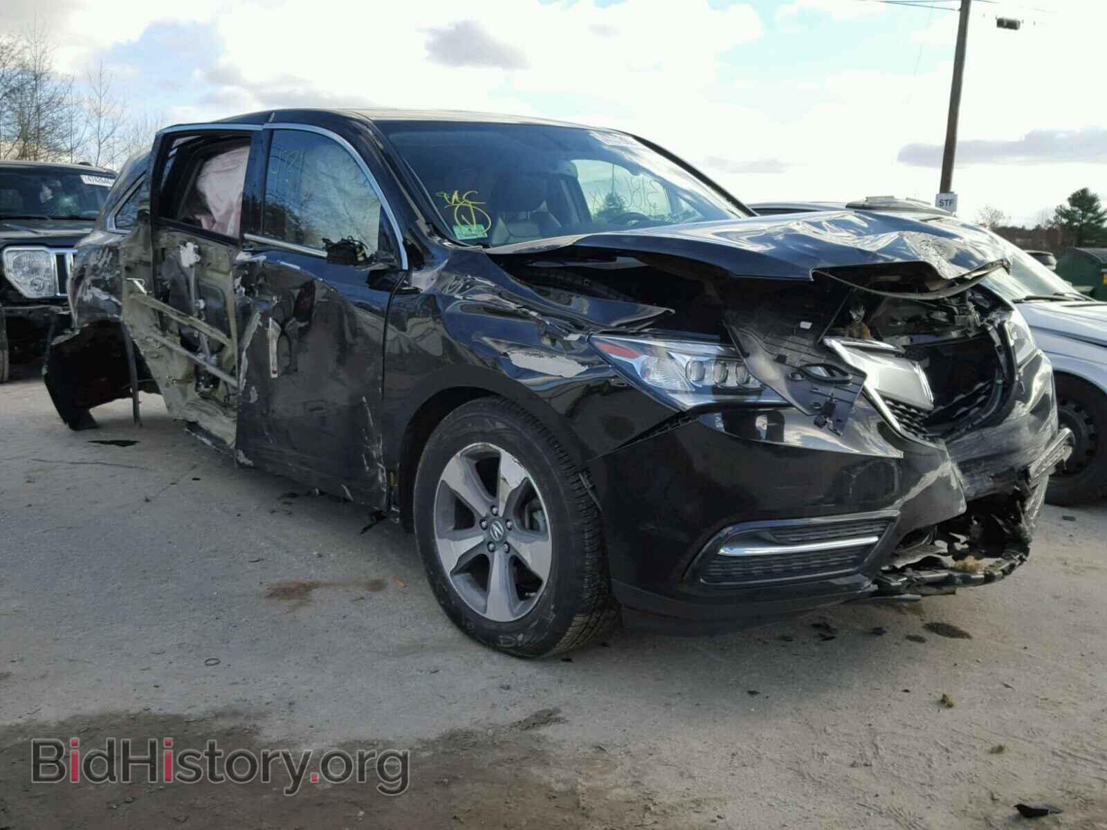 Фотография 5FRYD4H21EB033343 - ACURA MDX 2014