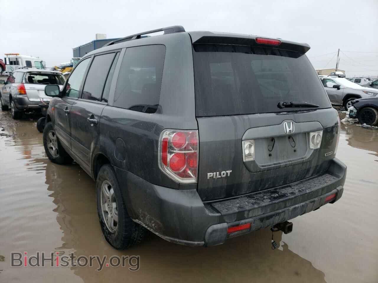 2007 HONDA PILOT - VIN: 2HKYF18547H510761 - Фото 2