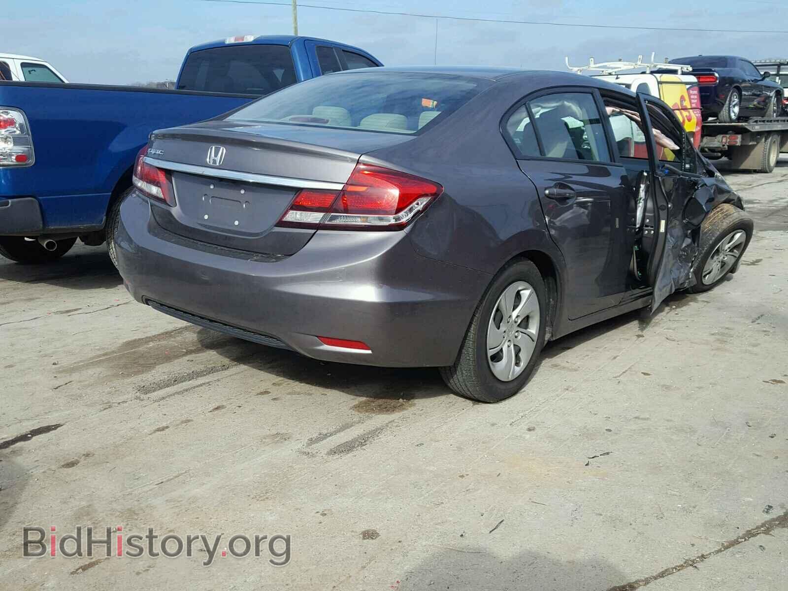 2013 HONDA CIVIC - VIN: 19XFB2F58DE051116 - Фото 4
